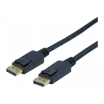 EXERTIS CONNECT DisplayPort-kabel 1.1, DisplayPort stekker naar stekker, 5,0 m, zwart 127004