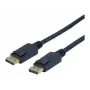 EXERTIS CONNECT DisplayPort-kabel 1.1, DisplayPort stekker naar stekker, 5,0 m, zwart 127004