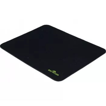 Exertis Connect muismat, gerecycled materiaal, 220 x 180 mm, zwart