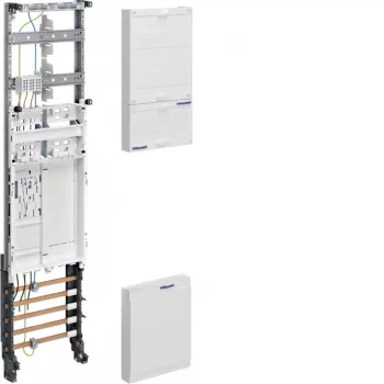 HAGER ZH3EN27 compleet meterveld, 1 meterplaats, BKE-I, Universal Z, 1 veld, 1050 mm hoogte