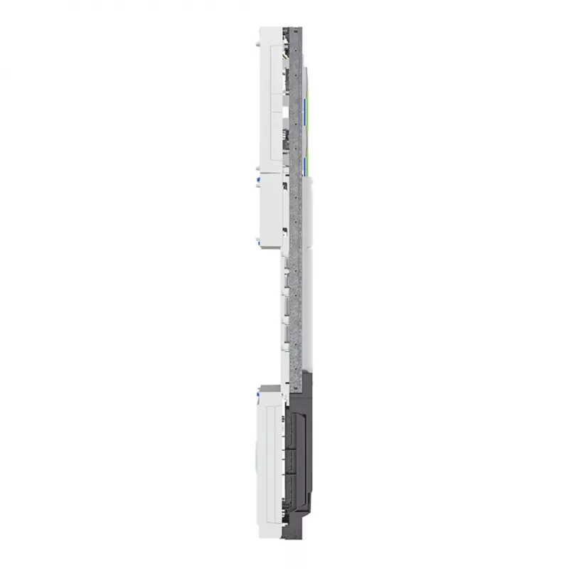 HAGER ZH3EN27 compleet meterveld, 1 meterplaats, BKE-I, Universal Z, 1 veld, 1050 mm hoogte