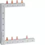 HAGER KCF863L verticale fasenrail links 2-rijig 3P+N 63A