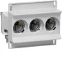 HAGER LD02K63-3SS D02 63A 3-polige keramische zekeringhouder