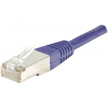 EXERTIS CONNECT F/UTP CAT6 paarse 5m patchkabel met slanke knikbescherming 234200