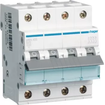 Hager MBN425 4-polige B-25A 6kA installatieautomaat