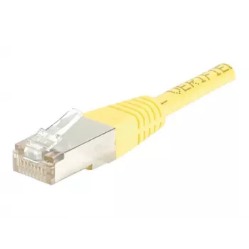 EXERTIS CONNECT Cat.6 F/UTP patchkabel, RJ45, 5m, geel 842501
