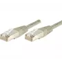 EXERTIS CONNECT Cat.6 F/UTP patchkabel, grijs, 25 m, slim snagless 240250