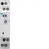 Hager EZF100 multifunctioneel tijdrelais, 230V AC, 8 functies, 0,1s-10h, 1 CO contact, DIN-rail