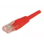 EXERTIS CONNECT Cat6 U/UTP patchkabel, RJ45, rood, 2 m, vergrendelingsbescherming 243720