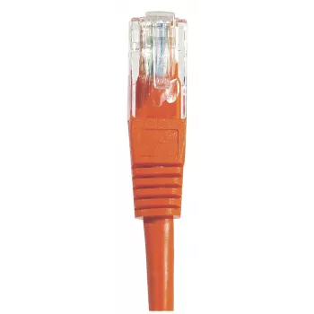EXERTIS CONNECT Cat6 U/UTP onafgeschermde koper-patchkabel, RJ45, rood, 15 m, vergrendelingsbescherming 243761