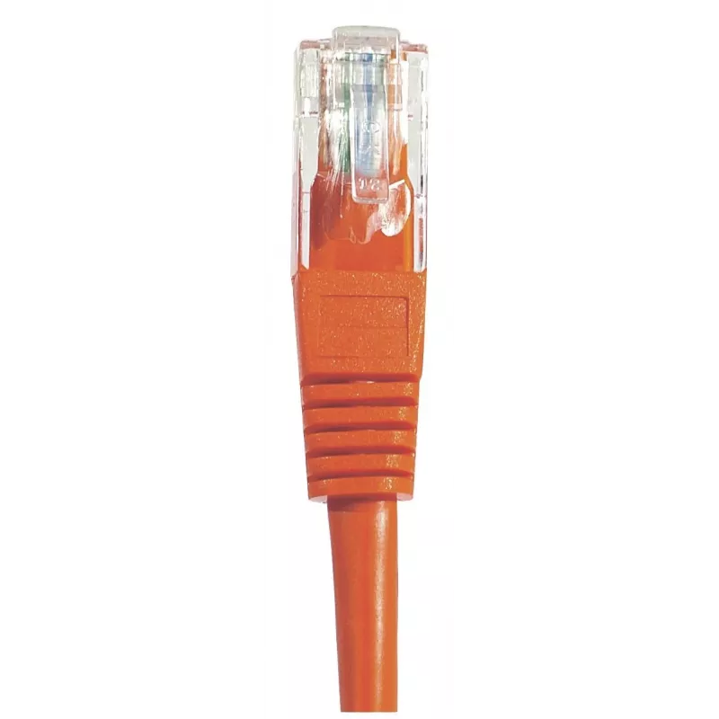 EXERTIS CONNECT Cat6 U/UTP onafgeschermde koper-patchkabel, RJ45, rood, 15 m, vergrendelingsbescherming 243761