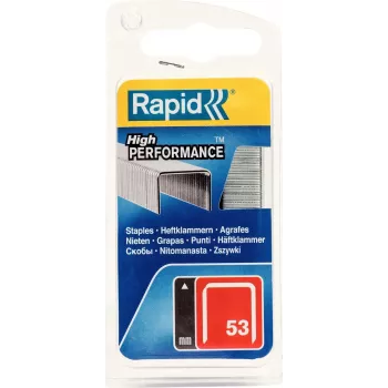 RAPID TOOLS type 53 fijndraadnieten 6 mm verzinkt staal, 1250-pack 40109502