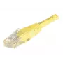 EXERTIS CONNECT Cat6 U/UTP koper-patchkabel, 0,5 m, geel, snagless RJ45 EXC245700