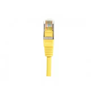 EXERTIS CONNECT Cat.5e F/UTP-patchkabel, geel, 0,5 m, slim bend protection 847161