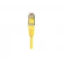 EXERTIS CONNECT Cat.5e F/UTP-patchkabel, geel, 0,5 m, slim bend protection 847161