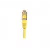 EXERTIS CONNECT Cat.5e F/UTP-patchkabel, geel, 0,5 m, slim bend protection 847161