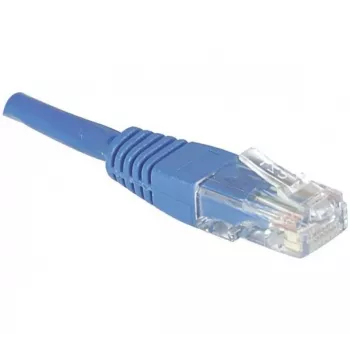 EXERTIS CONNECT Cat.6 U/UTP-patchkabel, 0,5 m, blauw, snagless 246700