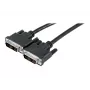 EXERTIS CONNECT DVI-D Single Link monitorkabel, stekker naar stekker, 18+1 pin, 1,0 m, zwart 127471
