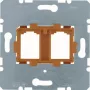 HAGER WDF4716P draagplaat oranje Modular Jack montage (WDF4716P)