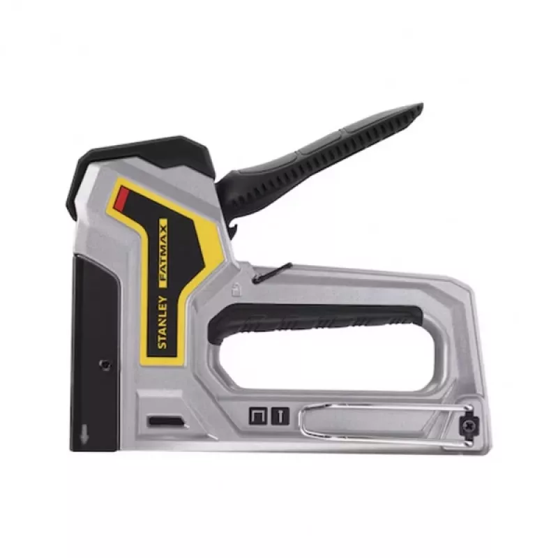 STANLEY 6-TR35 lichtgewicht tacker voor Type-A nietjes 6-10 mm, geel/zwart