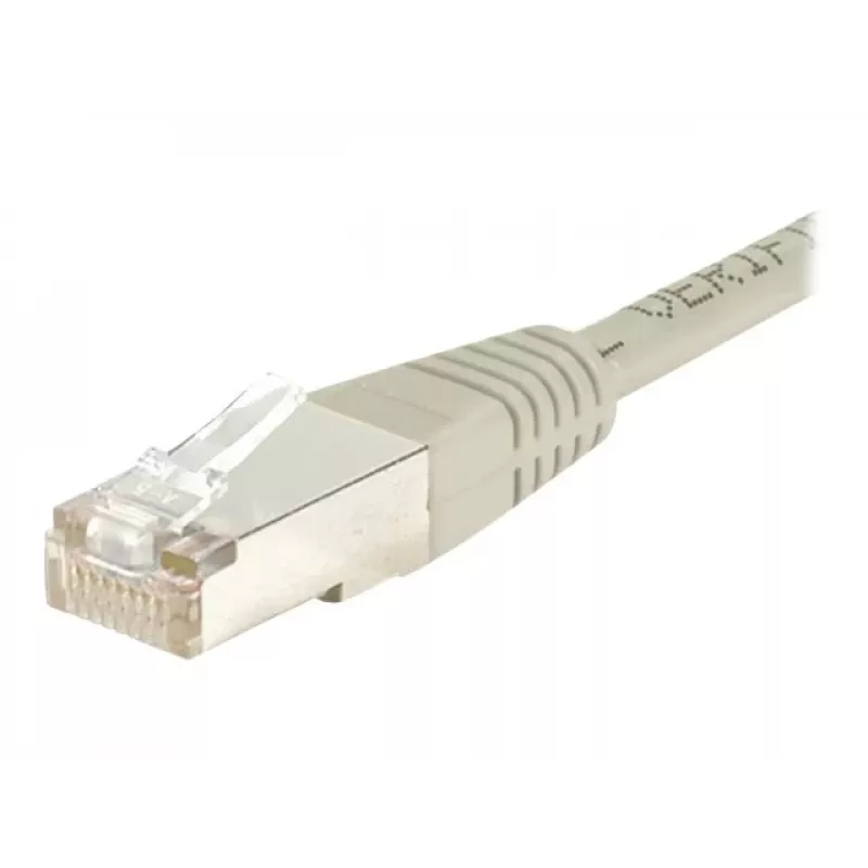 EXERTIS CONNECT Cat5e F/UTP patchkabel, RJ45, grijs, 10 m 847101
