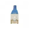 EXERTIS CONNECT Cat6 F/UTP patchkabel, blauw, 0,5 m, Slim Snagless Boot 842054
