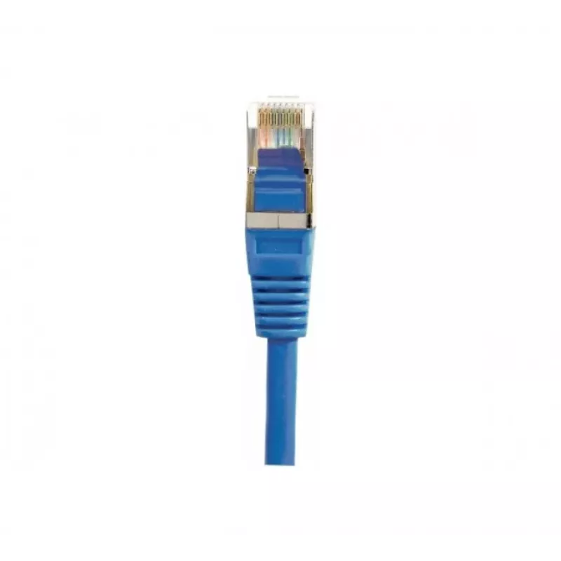 EXERTIS CONNECT Cat6 F/UTP patchkabel, blauw, 0,5 m, Slim Snagless Boot 842054