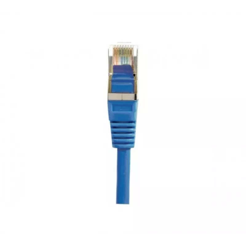 Exertis Connect 842104 Cat.6 F/UTP patchkabel, 1 m, Blauw, Slim Bend Protection