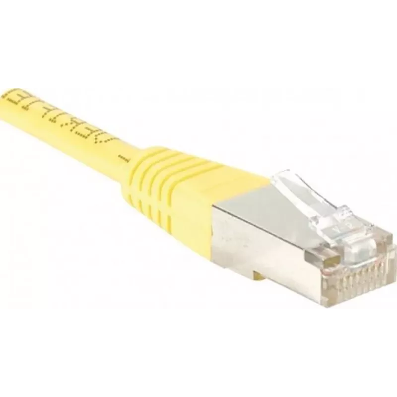 Exertis Connect 847131 Cat5e F/UTP netwerkkabel, 5 m, geel