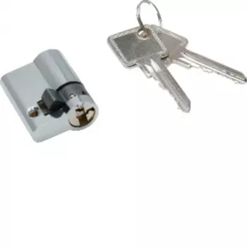 Hager profiel-halve cilinder ZAY50994 met 2 sleutels 40x20x40