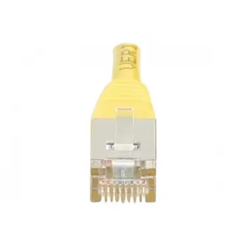 EXERTIS CONNECT Cat.6 F/UTP patchkabel, 1 m, geel, Slim Snagless Boot 842101