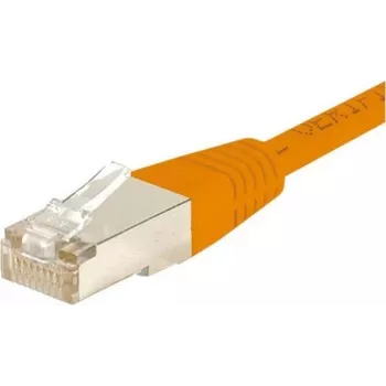 EXERTIS CONNECT Cat6 F/UTP patchkabel, oranje, 3,0 m, Slim Snagless Boot 234130