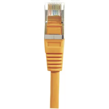 EXERTIS CONNECT Cat6 F/UTP patchkabel, oranje, 3,0 m, Slim Snagless Boot 234130