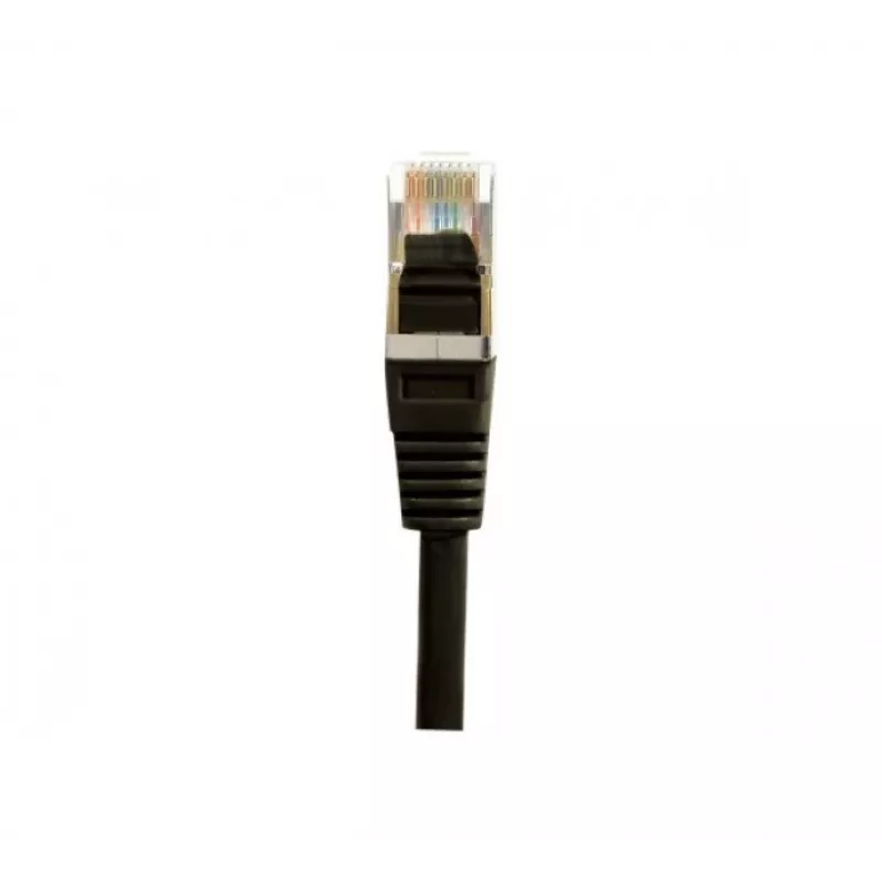 EXERTIS CONNECT Cat.5e F/UTP patchkabel, RJ45, zwart, 1,0 m 847156