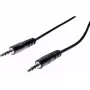 EXERTIS CONNECT 5m 3,5mm stereo-audiokabel stekker naar stekker, zwart 108567