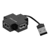 Exertis Connect 021111 USB 2.0-hub - 4-poorts, zwart