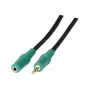 EXERTIS CONNECT 3,5mm stereo-audio-verlengkabel M/F 3,0m zwart 108865