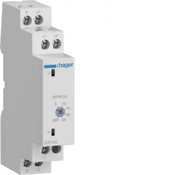 Hager EUP100 impulsrelais 3P+N 1W 16A 230V AC