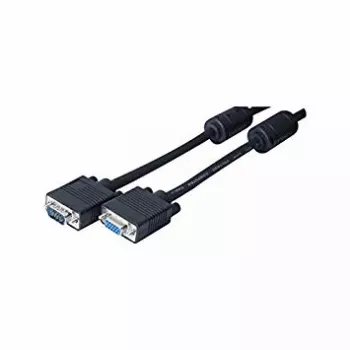 EXERTIS CONNECT SVGA-monitorkabel, 15-polige HD D-Sub stekker naar bus, 2,0 m, zwart 119800