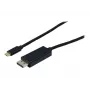 EXERTIS CONNECT USB-C naar DisplayPort 1.4 8K adapterkabel, 1,0 m (127541)