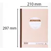 Le Dauphin 1232D A4 doorschrijfblok voor facturen, 2-voudig, 50 sets, wit/geel