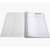 Le Dauphin 1232D A4 doorschrijfblok voor facturen, 2-voudig, 50 sets, wit/geel