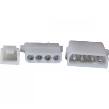 EXERTIS CONNECT Molex naar 3-pin ventilator-voedingsadapterkabel 15cm (EXC146851)