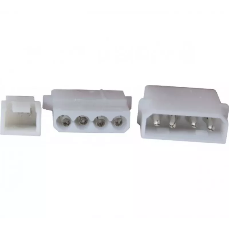 EXERTIS CONNECT Molex naar 3-pin ventilator-voedingsadapterkabel 15cm (EXC146851)