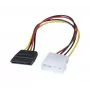EXERTIS CONNECT SATA-voedingsadapterkabel Molex naar SATA 15 cm 147550