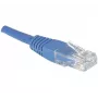 EXERTIS CONNECT CAT.6 U/UTP-patchkabel, 1,5 m, blauw, RJ45, trekontlasting 246740