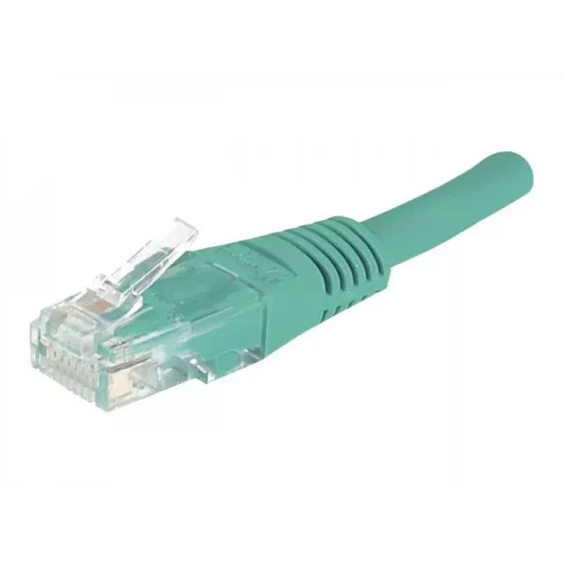 Exertis Connect Cat6 U/UTP-patchkabel RJ45 naar RJ45 3m groen aangegoten 244730
