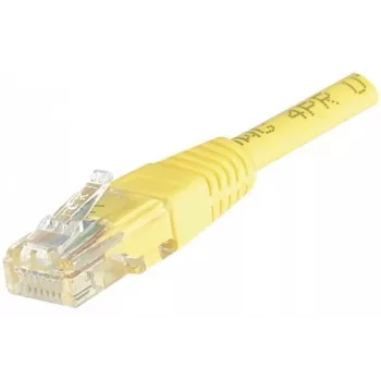 EXERTIS CONNECT Cat6 U/UTP-patchkabel, RJ45, geel, 1,5 m, snagless EXC245740