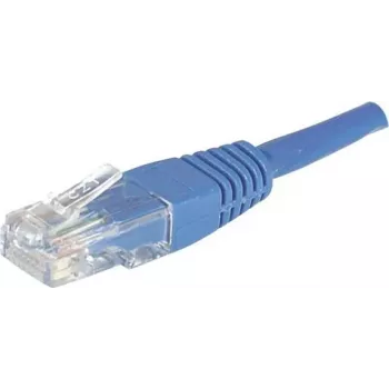 EXERTIS CONNECT CAT.6 U/UTP ongeaarde koper-patchkabel, blauw, 15,0 m, RJ45 met trekontlasting 246761