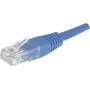 EXERTIS CONNECT CAT.6 U/UTP ongeaarde koper-patchkabel, blauw, 15,0 m, RJ45 met trekontlasting 246761